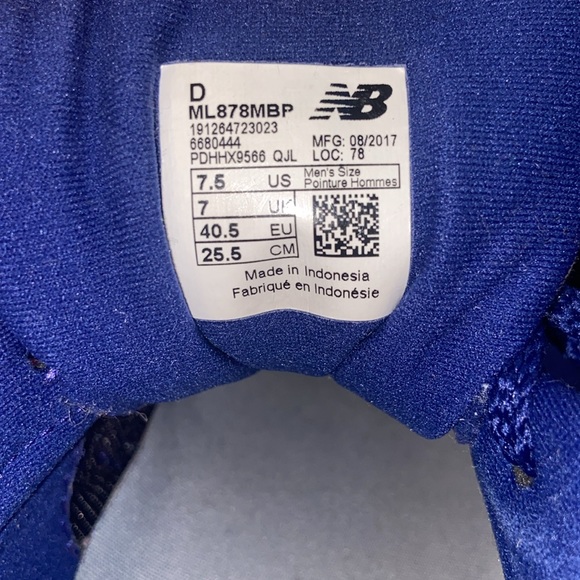 FINAL OFFER New Balance 878 size men’s 7.5. - Picture 7 of 17